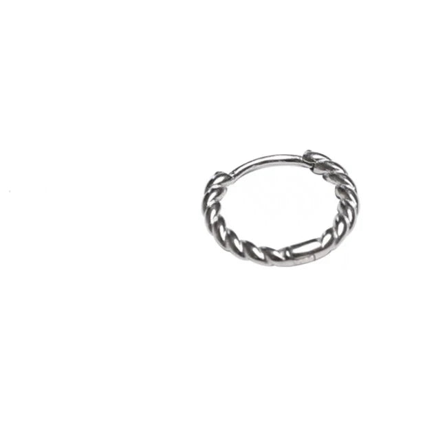 Twisted Hoop Earrings