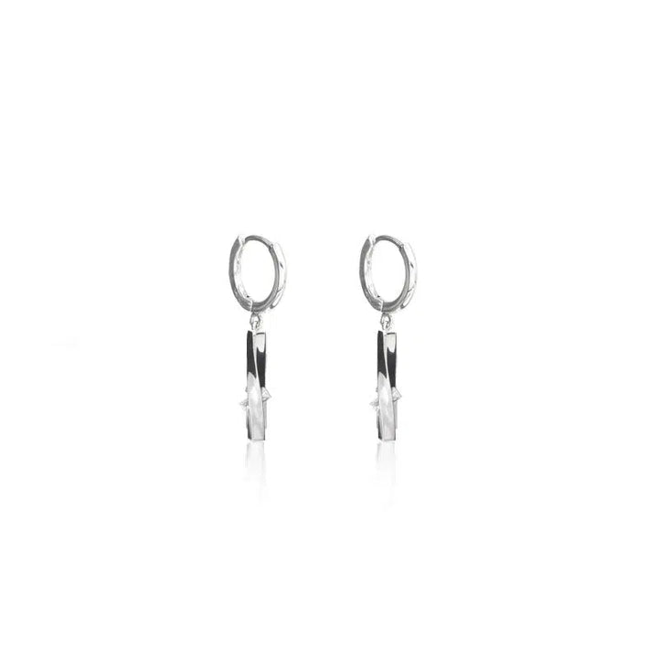 Twisted Pendant Earrings