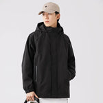 Two Piece Set Outdoor Fleece Hooded Jacket