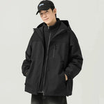 Two Piece Set Outdoor Fleece Hooded Jacket
