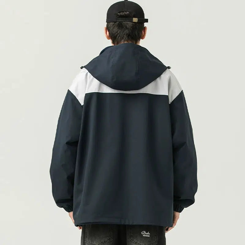 Two Piece Set Outdoor Fleece Hooded Jacket