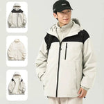 Two Piece Set Outdoor Fleece Hooded Jacket