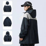 Two Piece Set Outdoor Fleece Hooded Jacket