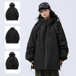 Two Piece Set Outdoor Fleece Hooded Jacket