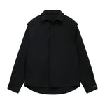 Two-piece Basic Long Sleeves Shirt