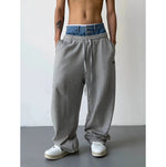 Two-piece Jeans Waist Sweatpants
