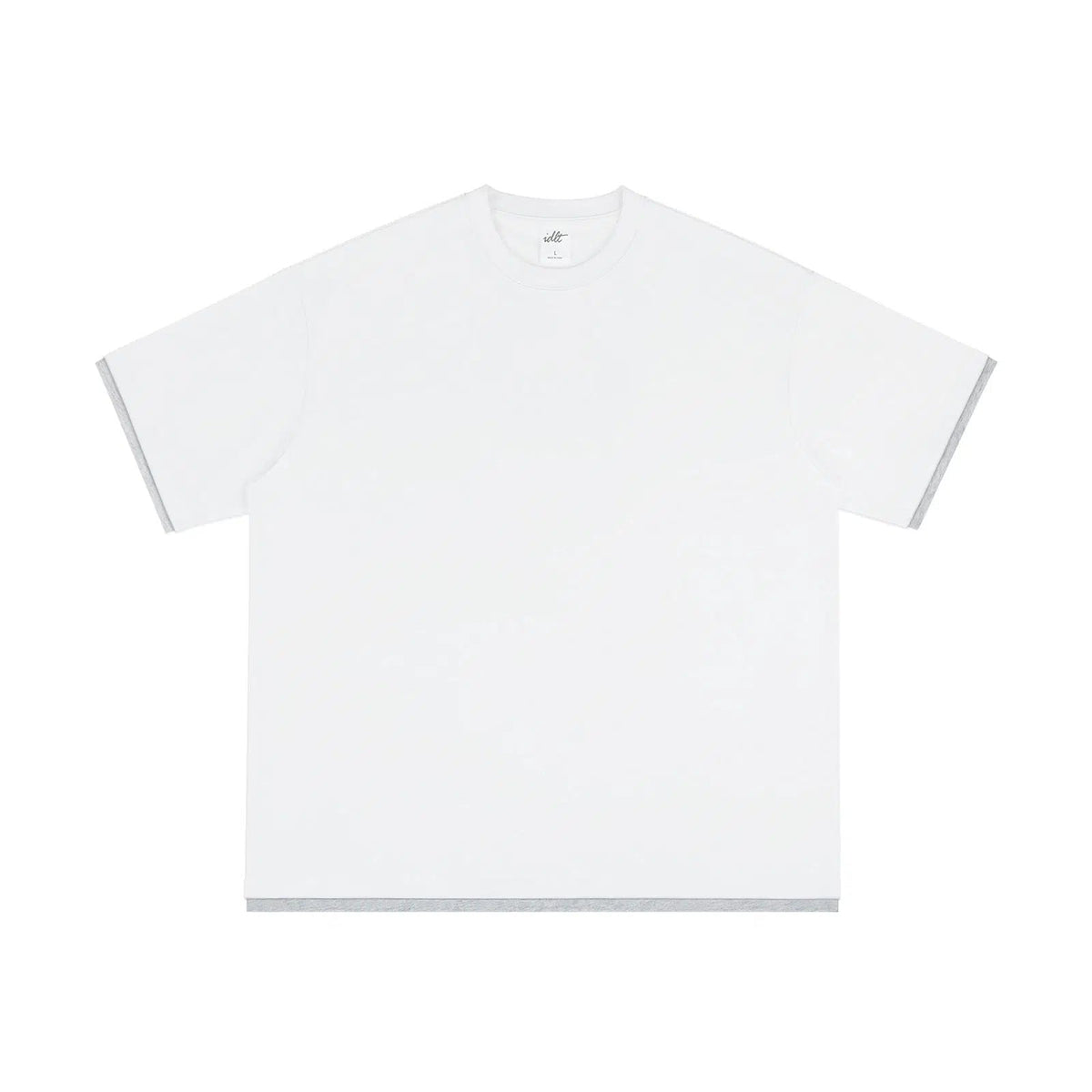 Two-piece Round Neck T-shirt