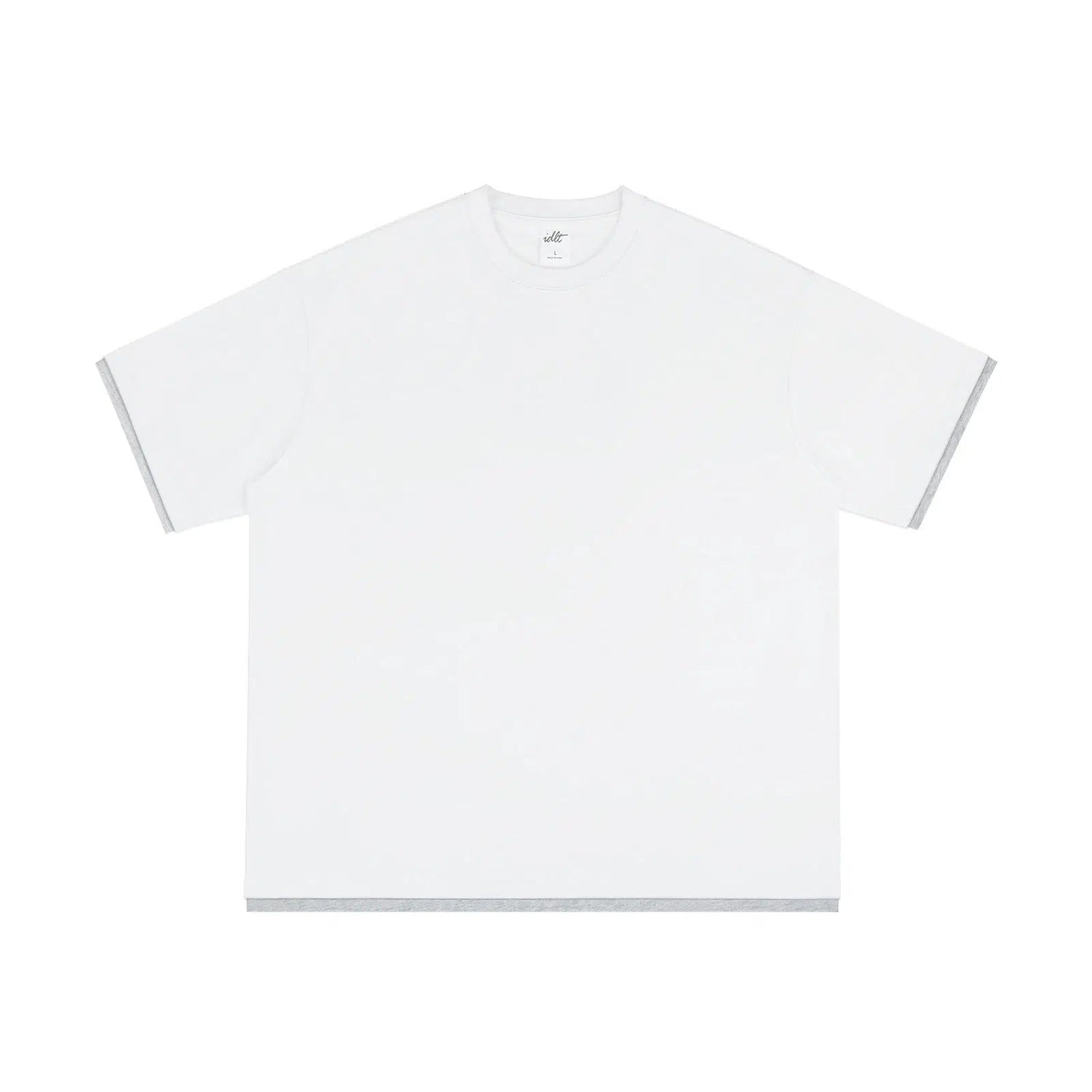 Two-piece Round Neck T-shirt