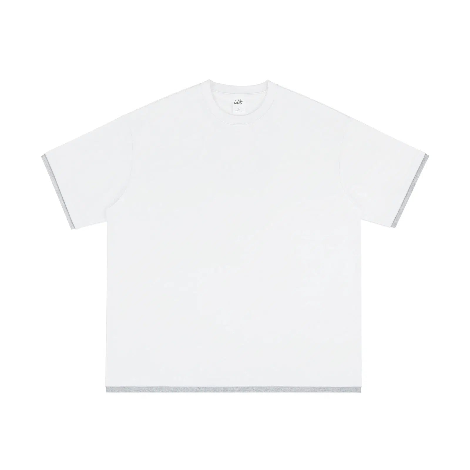 Two-piece Round Neck T-shirt