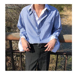 Two-piece Striped Shirt