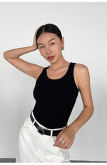 U-neck Knitted Camisole Vest