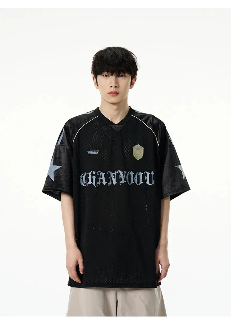 Uniforms Pullover with Star Accents