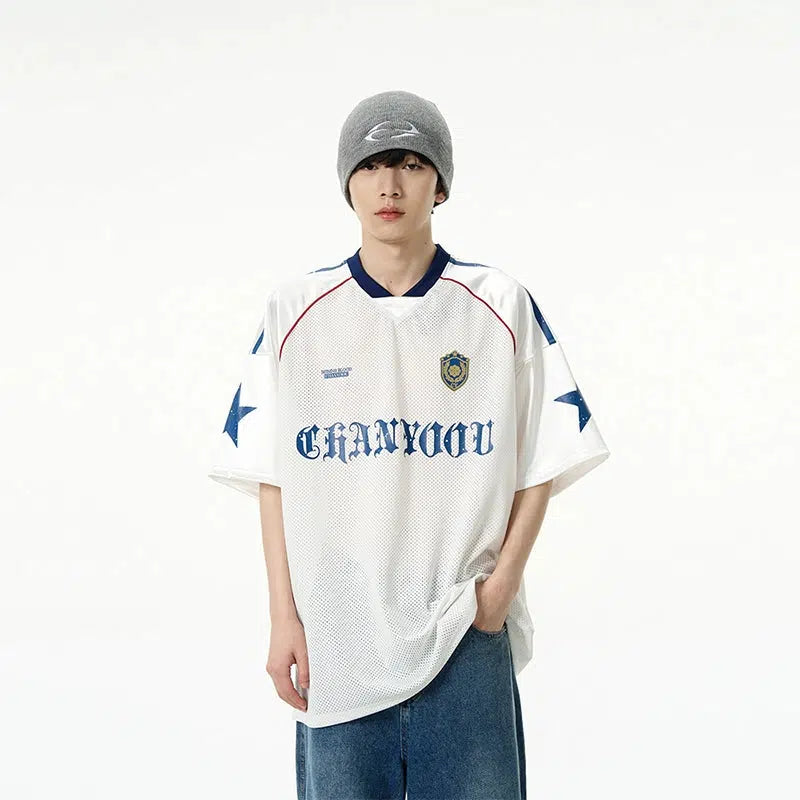 Uniforms Pullover with Star Accents