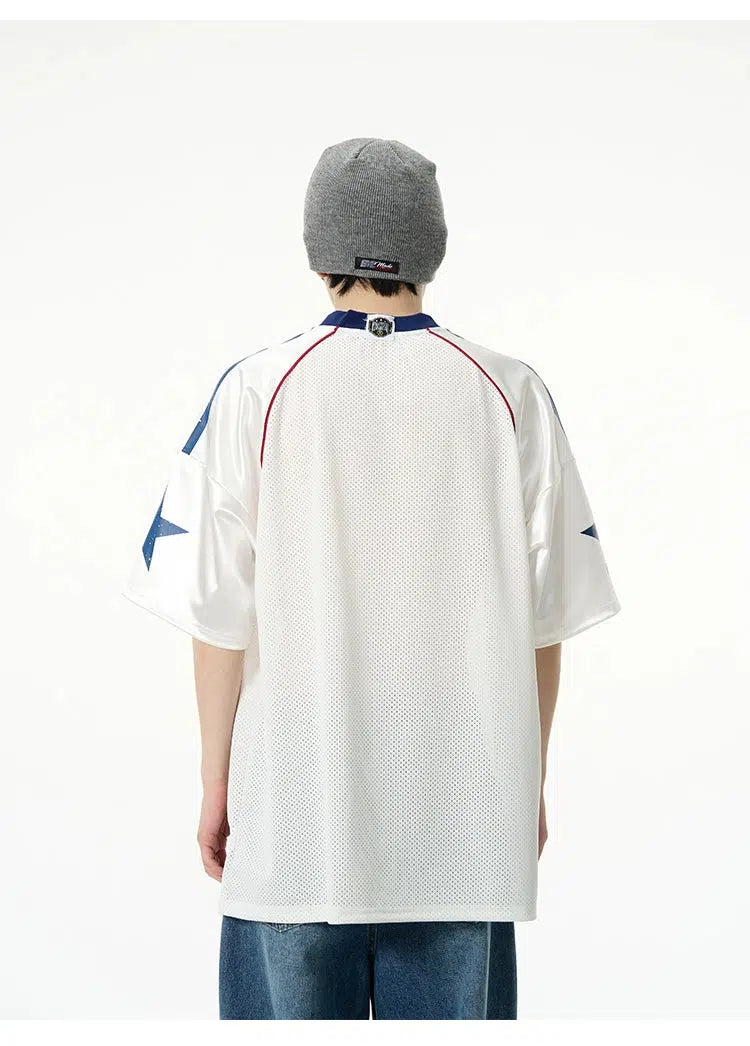 Uniforms Pullover with Star Accents