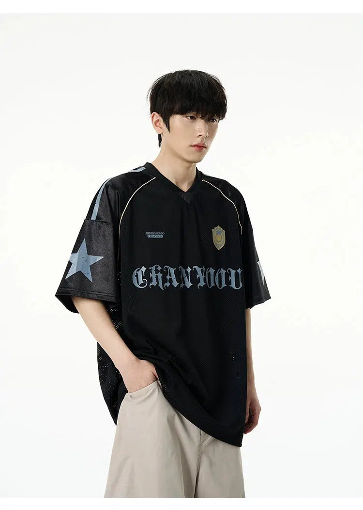 Uniforms Pullover with Star Accents