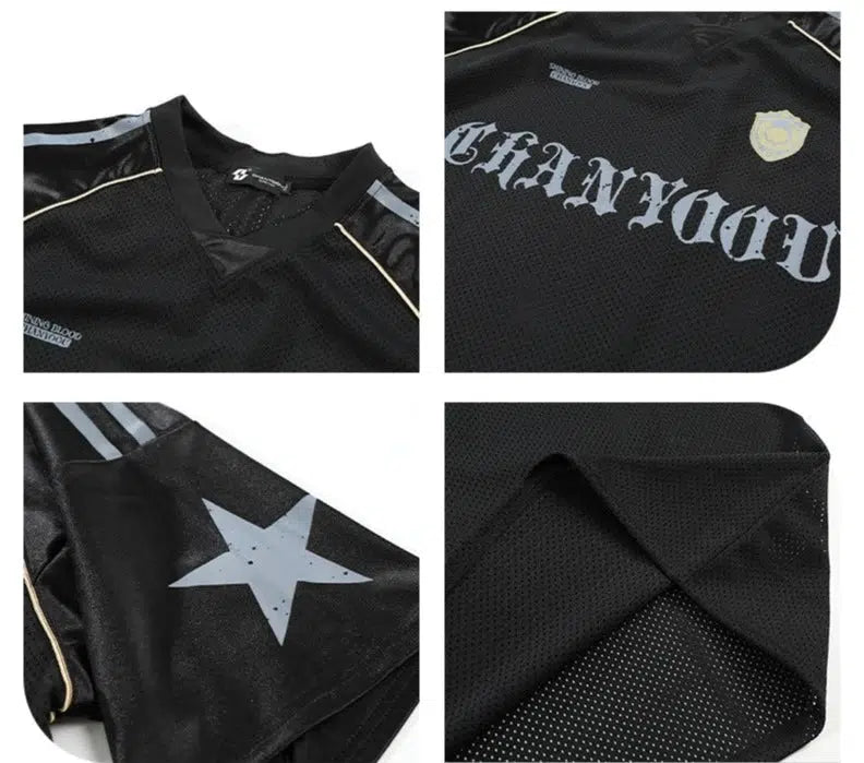 Uniforms Pullover with Star Accents