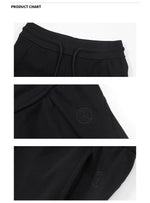 Unisex Casual Flared Pants with Drawstring Waist