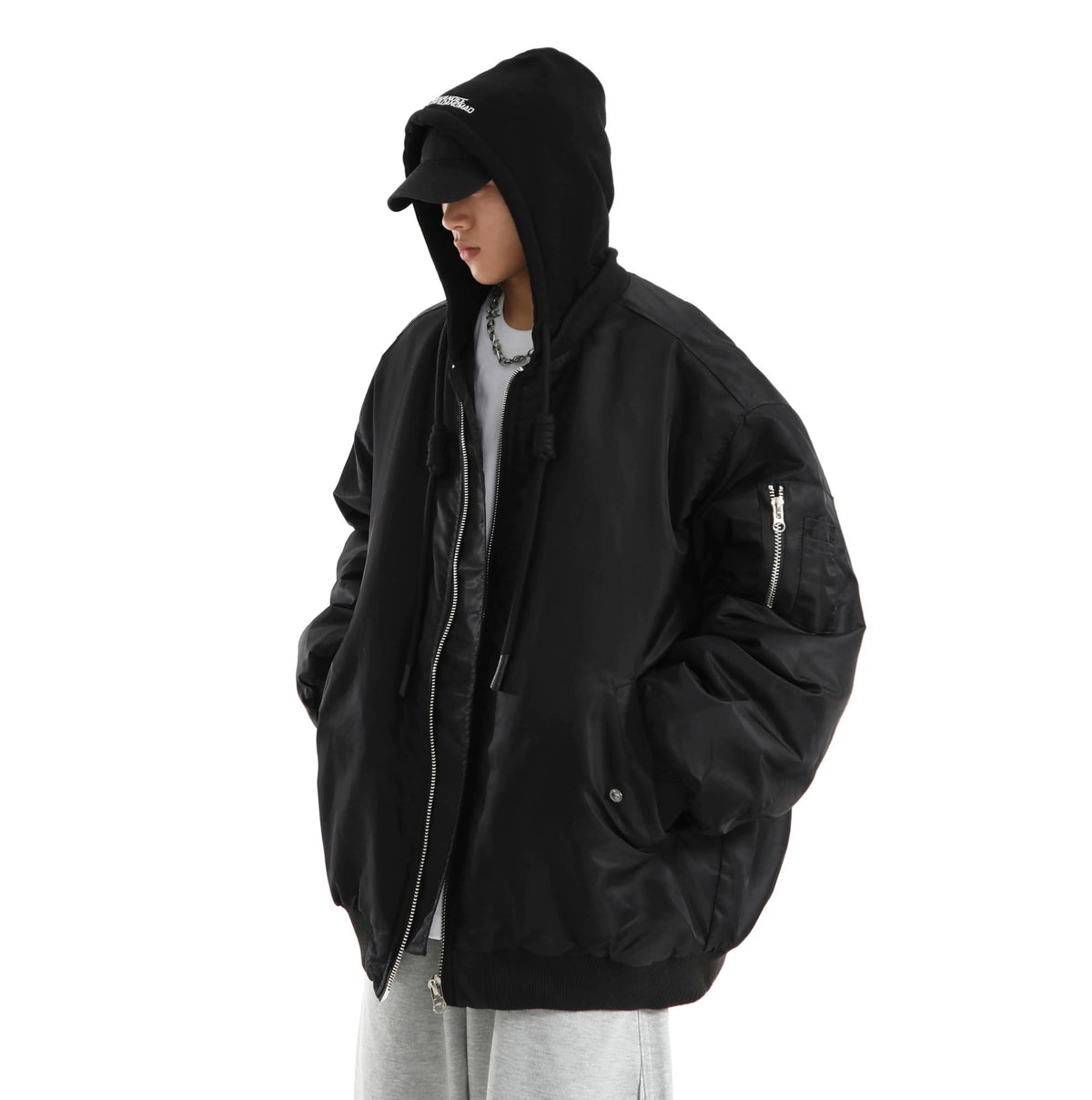 Unisex Oversized Cotton-Padded Jacket