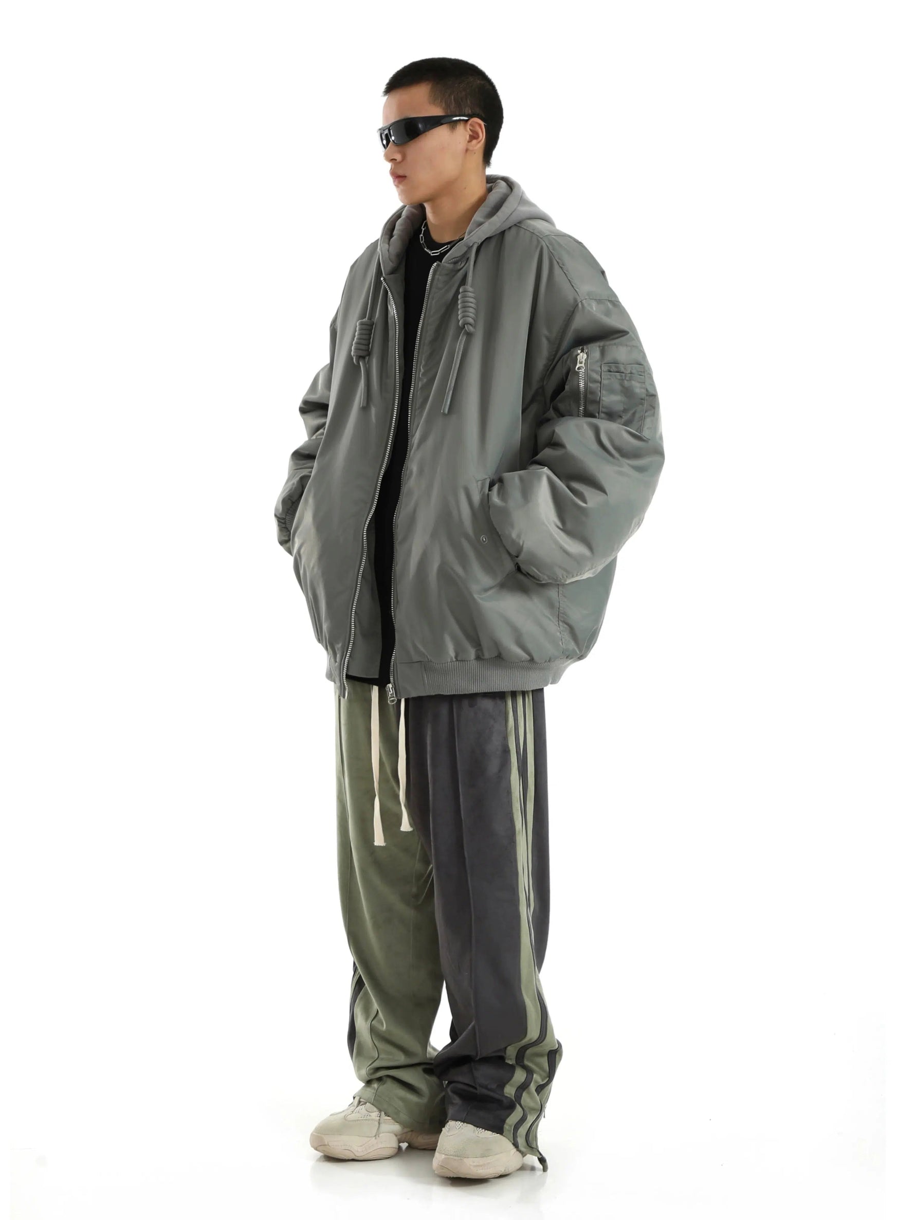 Unisex Oversized Cotton-Padded Jacket