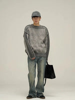 Unisex Regular Fit High Waist Jeans