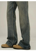 Unisex Regular Fit High Waist Jeans