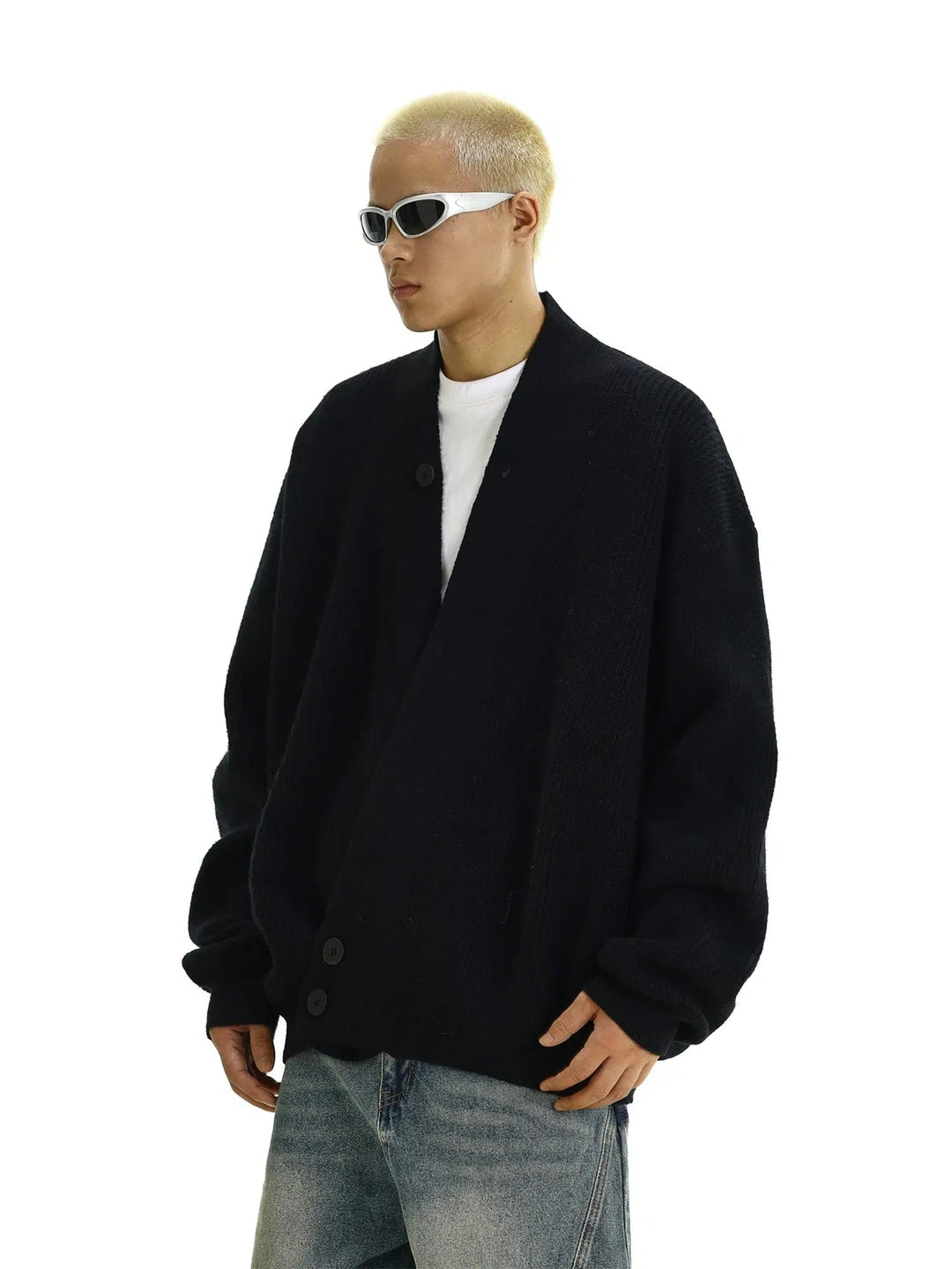 Unisex Relaxed Knit Cardigan