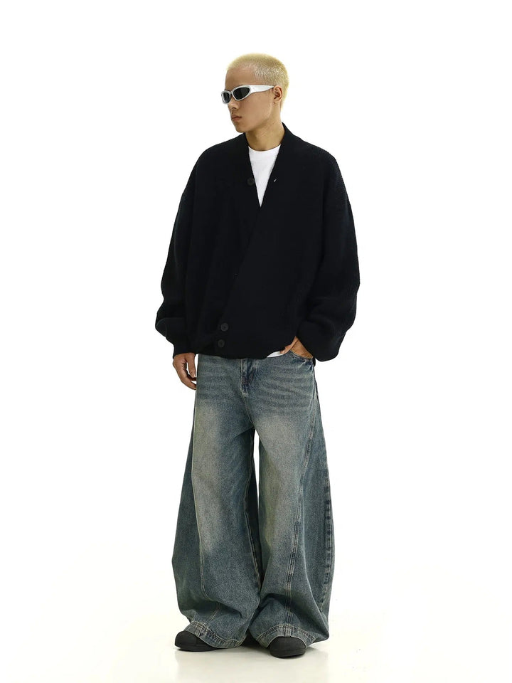 Unisex Relaxed Knit Cardigan