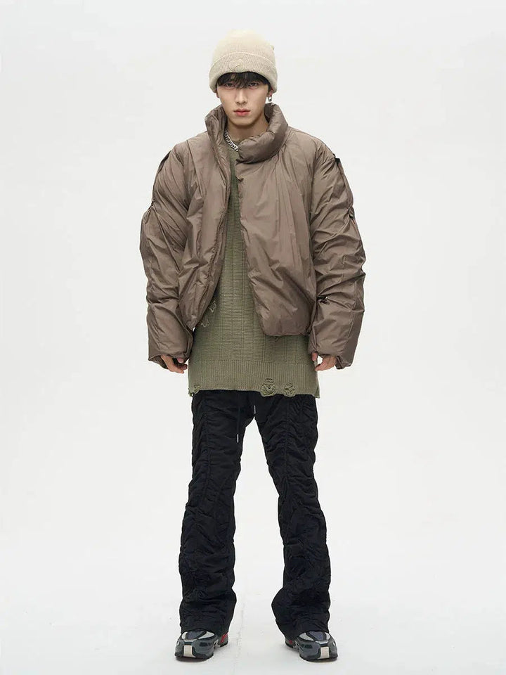 Unisex Short Cotton Coat Jacket