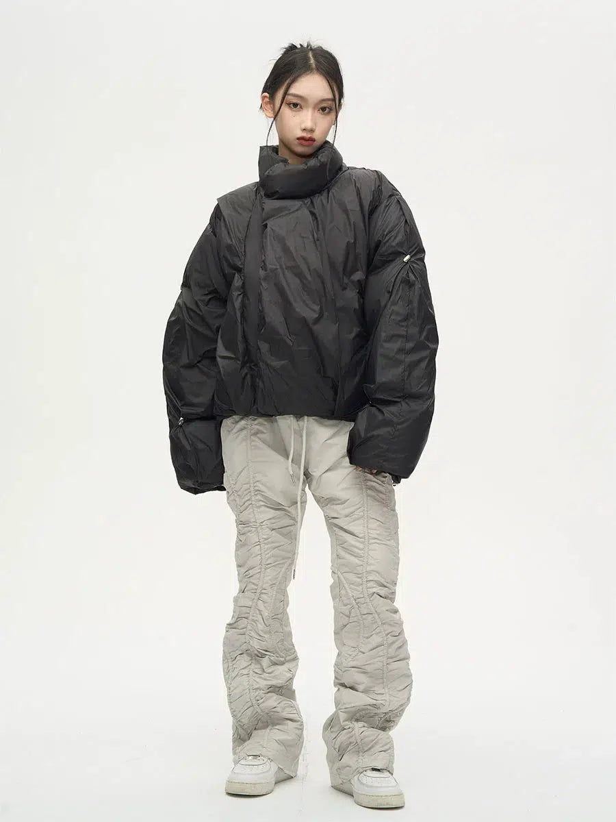 Unisex Short Cotton Coat Jacket