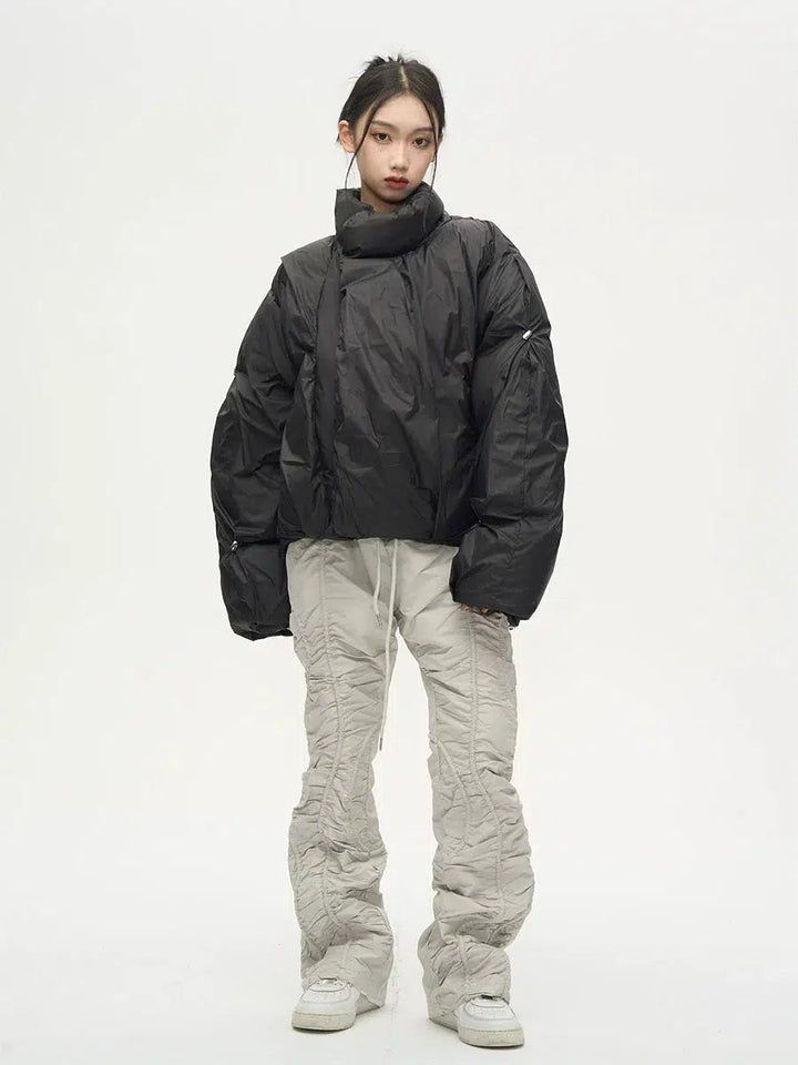 Unisex Short Cotton Coat Jacket