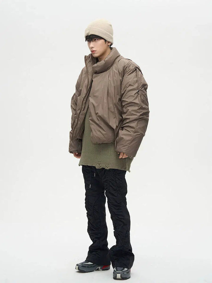 Unisex Short Cotton Coat Jacket