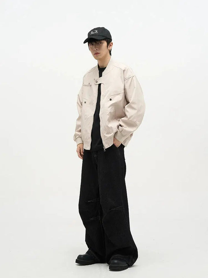 Unisex Wide-leg Jeans