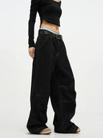 Unisex Wide-leg Jeans