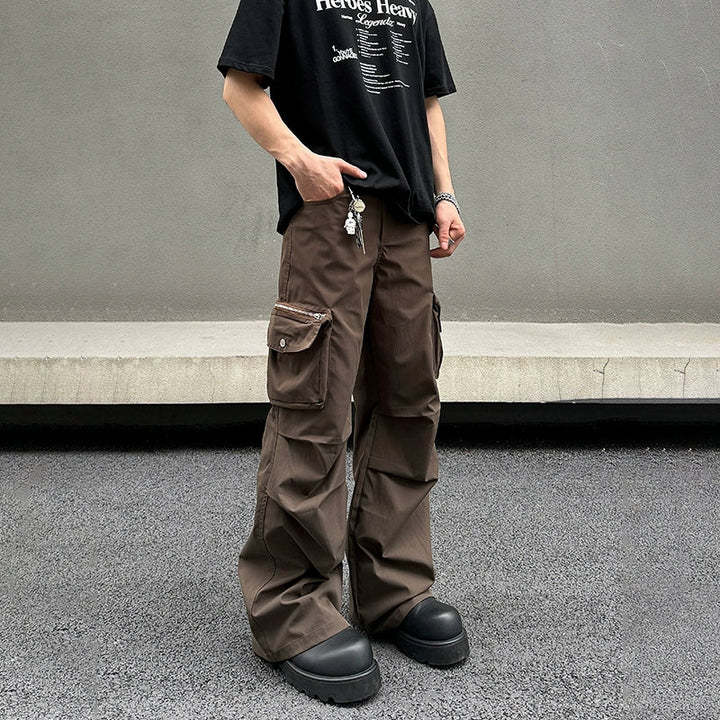 Utility Style Multi-Pocket Cargo Pants