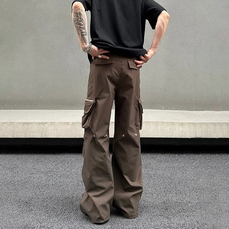 Utility Style Multi-Pocket Cargo Pants