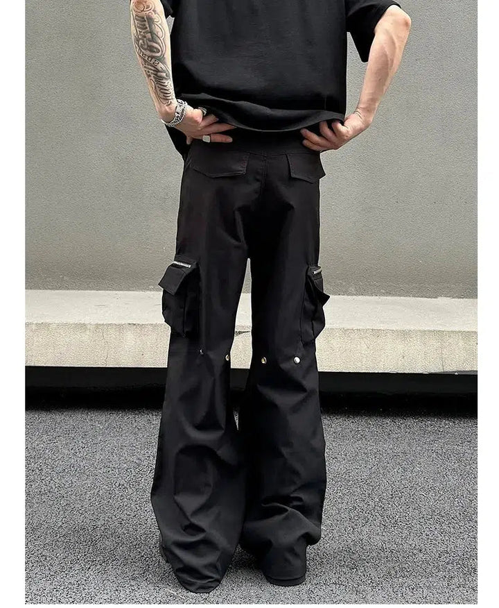 Utility Style Multi-Pocket Cargo Pants