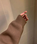 V-Neck Argyle Knitted Cardigan