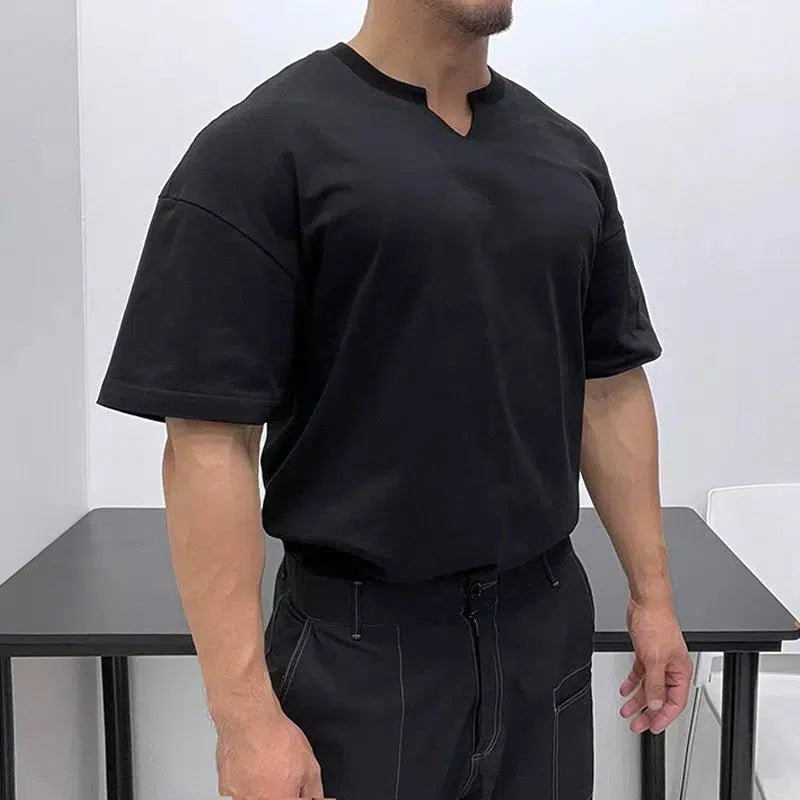 V-Neck Casual T-shirt
