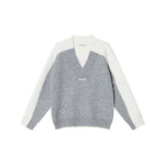 V-neck Knit Sweater