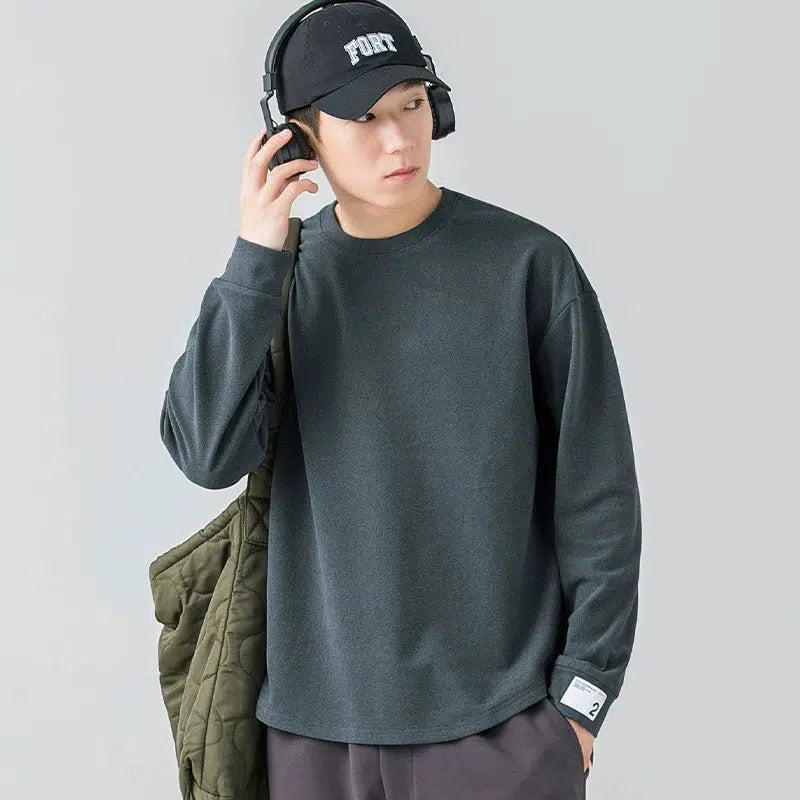 Velvet Stretch Pullover