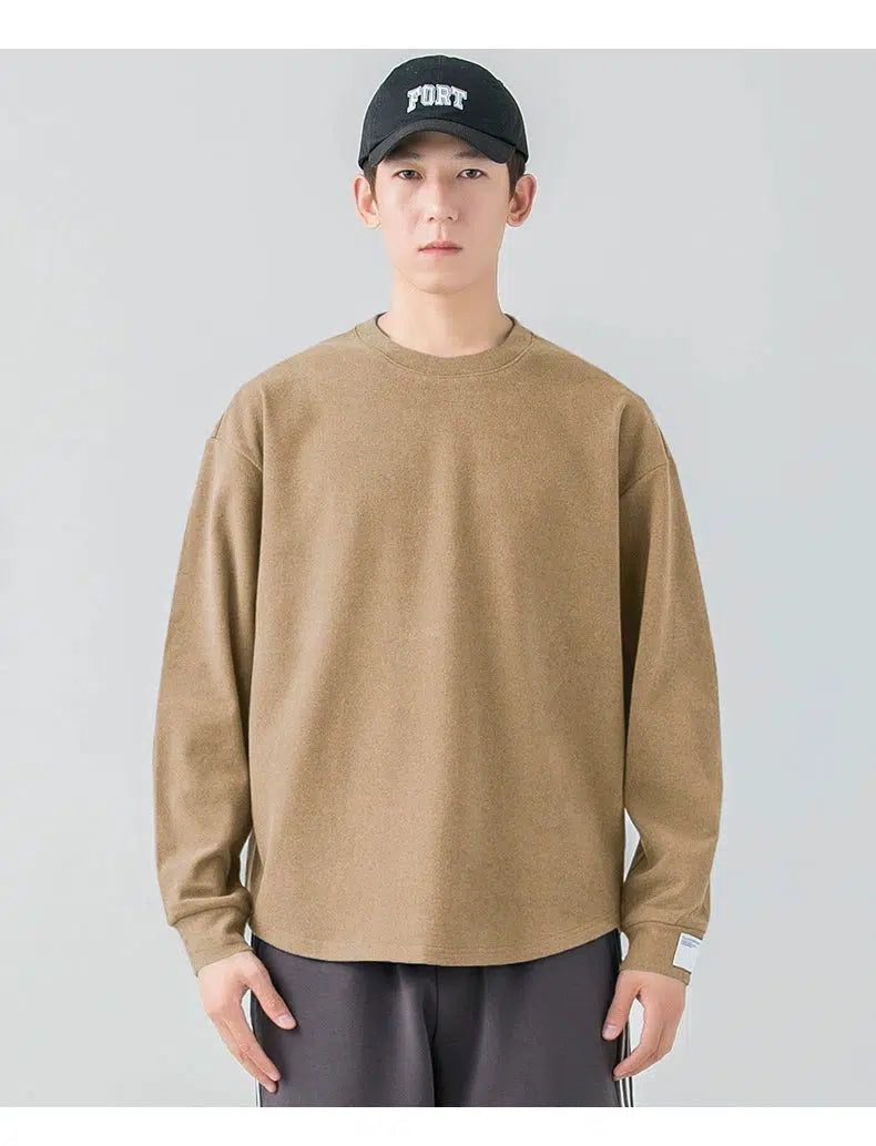 Velvet Stretch Pullover