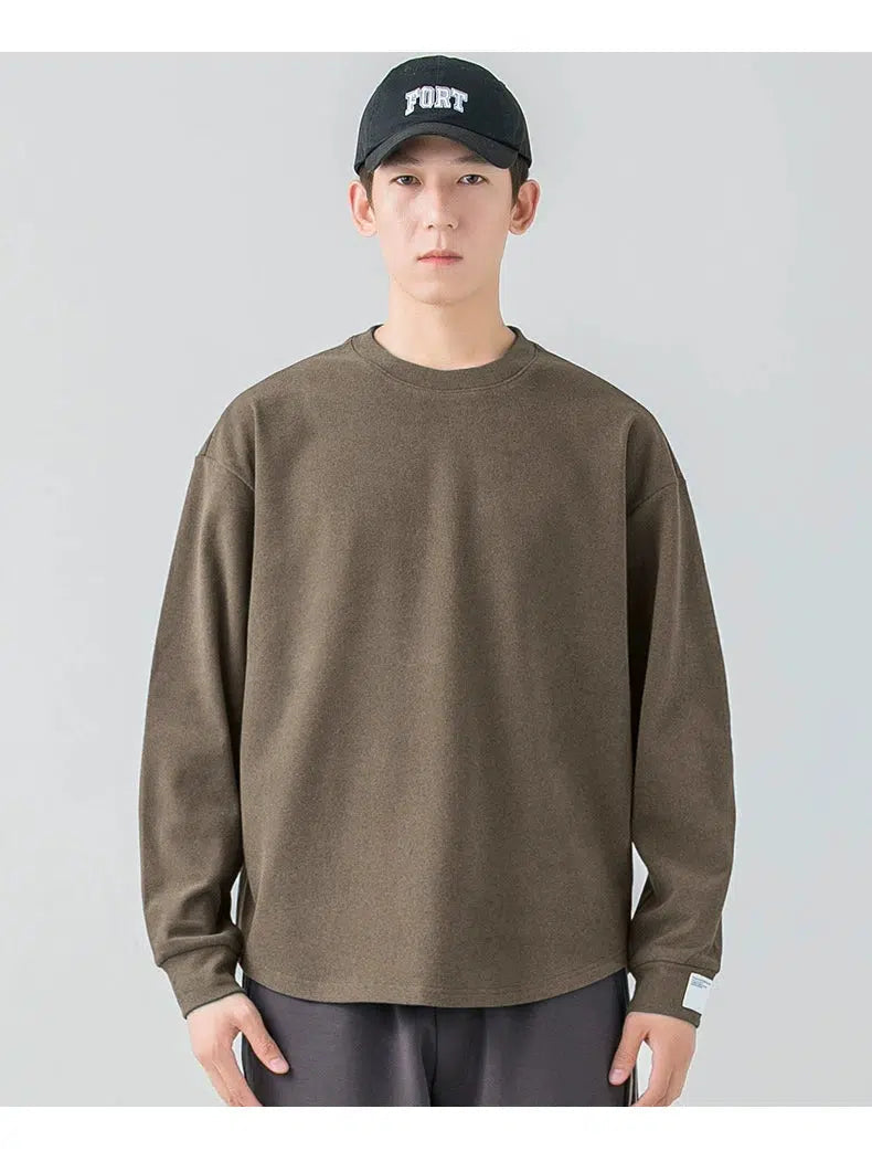 Velvet Stretch Pullover