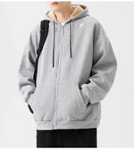 Velvet Thickened Hooded Jacket