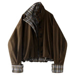 Versatile Check Lined Coat