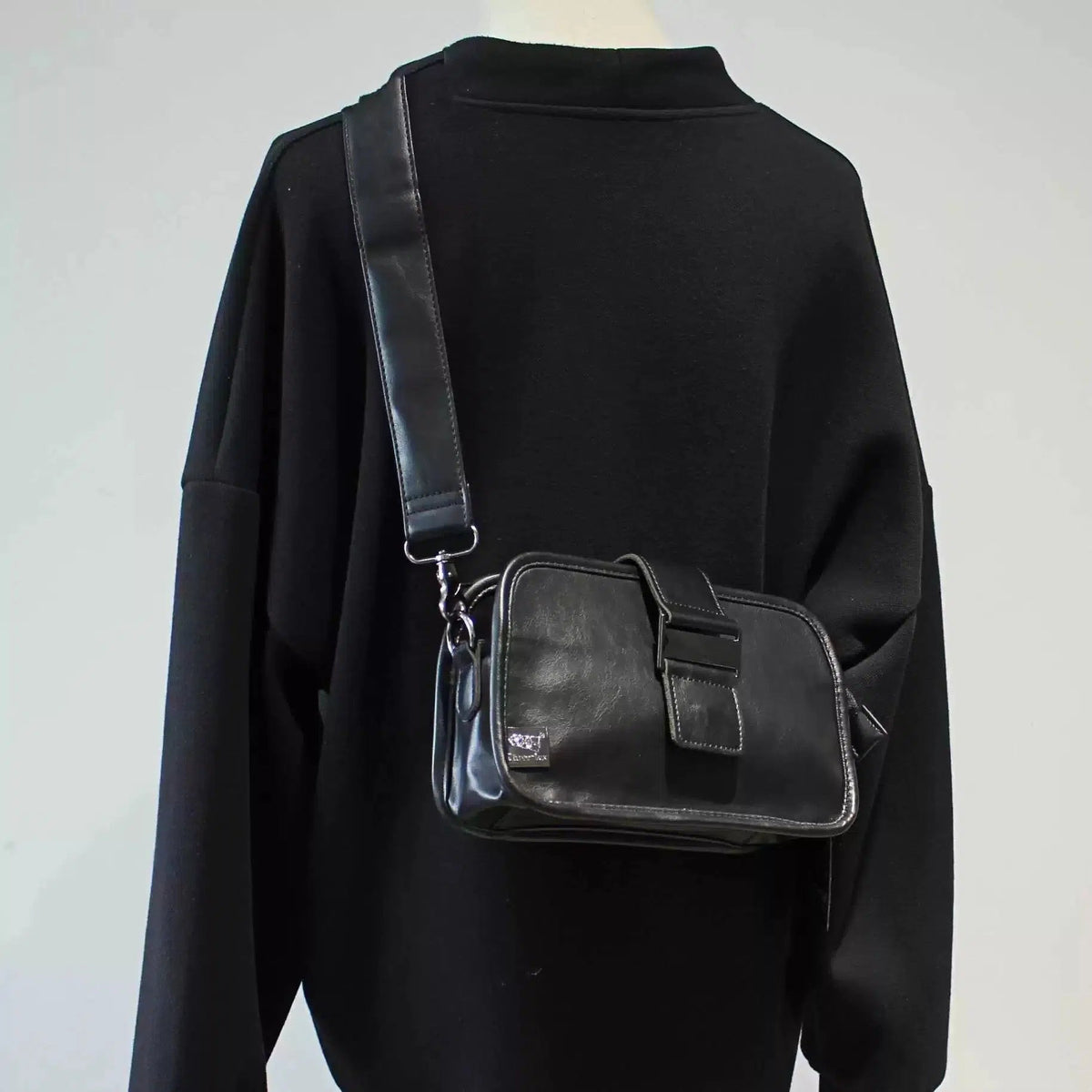 Versatile Leather Crossbody Bag