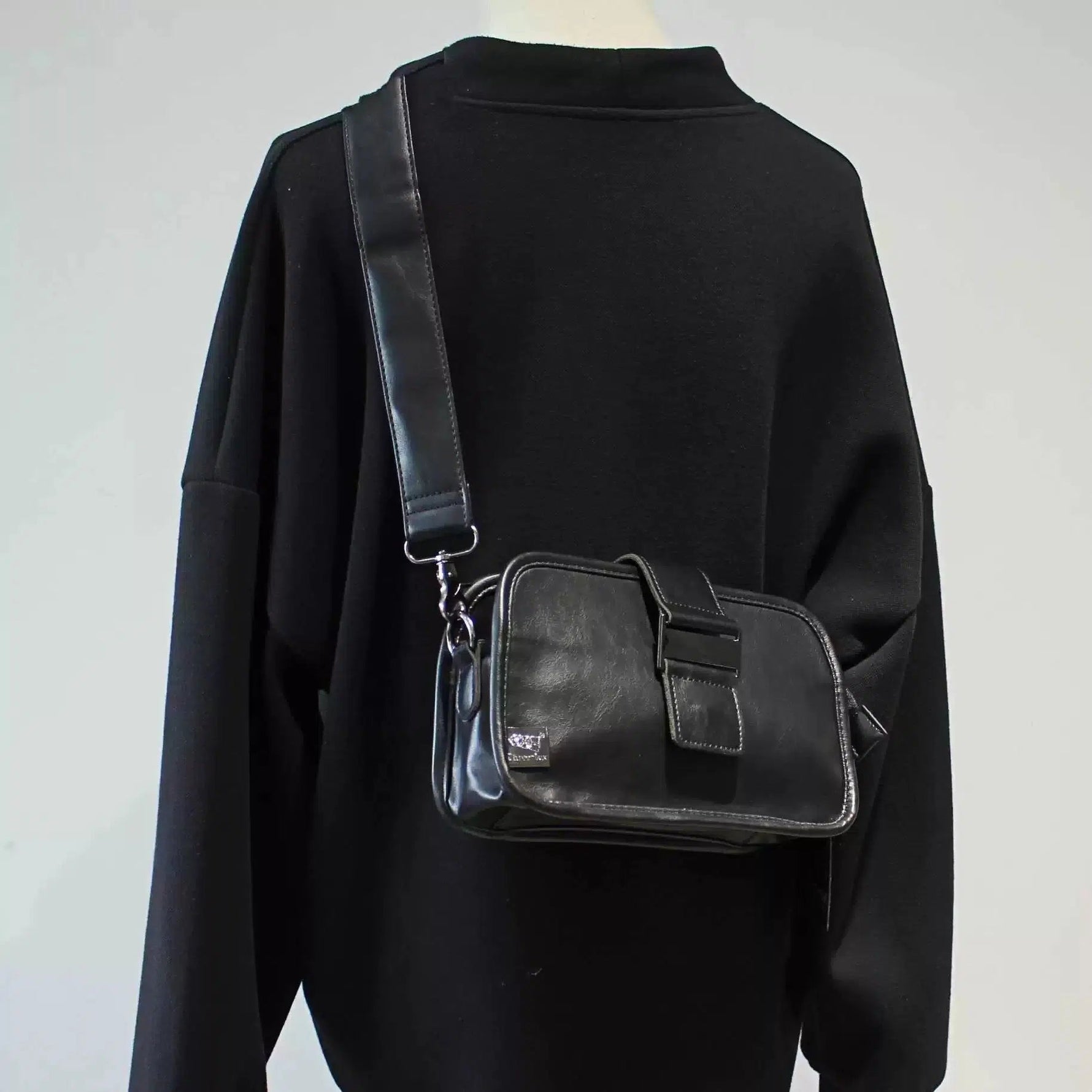 Versatile Leather Crossbody Bag