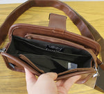Versatile Leather Crossbody Bag