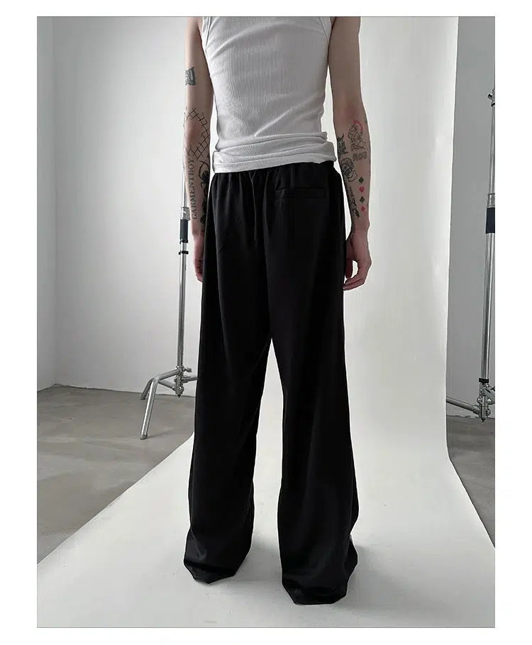 Versatile Mopping Solid Color Track Suit