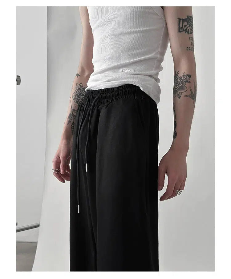 Versatile Mopping Solid Color Track Suit