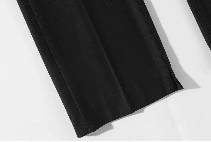 Versatile Straight Drape Suit Pants